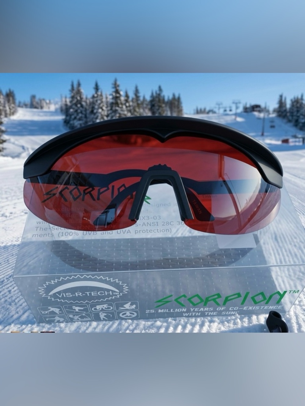SCORPION SPORT GLASSES NEW